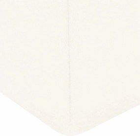 vidaXL Μαξιλάρι Ποδιών Μονόχρωμο Λευκό 63 x 52 x 19,5 εκ PU Αφρός