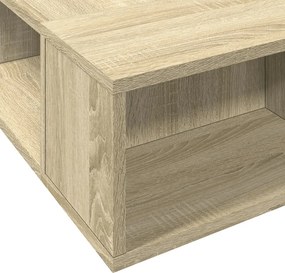 vidaXL Πλαίσιο Κρεβατιού Sonoma Δρυς 120x200 εκ. Επεξεργασμένο Ξύλο