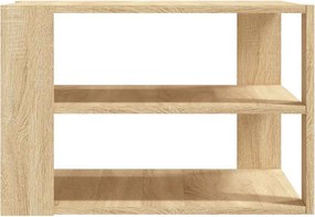 vidaXL Τραπεζάκι Σαλονιού Sonoma Δρυς 58x58x40 εκ. Επεξεργ. Ξύλο