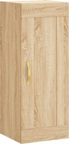vidaXL Ντουλάπι Τοίχου Sonoma Δρυς 34,5 x 34 x 90 εκ. Επεξεργ. Ξύλο