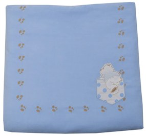 Κουβέρτα Bελουτέ Bebe Stars Stripes Bear 3045