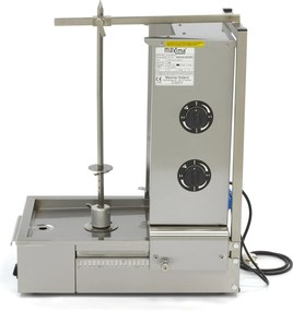 Kebab Grill - 2 Burners - 20kg Meat - Electric