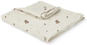 Nuuroo Minnie κουβερτάκι μουσελίνας Cream Unicorn