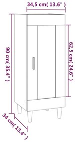 ΝΤΟΥΛΑΠΙ ΚΑΦΕ ΔΡΥΣ 34,5 X 34 X 90 ΕΚ. ΕΠΕΞΕΡΓΑΣΜΕΝΟ ΞΥΛΟ 817434