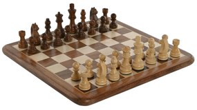 Σκάκι Home ESPRIT Σφένδαμος ξύλο ακακίας