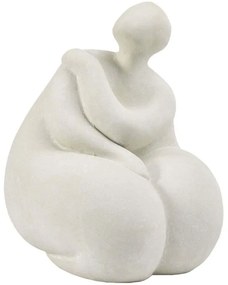 Διακοσμητική Φιγούρα Lian 029920 30x26x36cm White Κεραμικό
