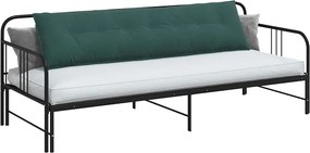vidaXL Μαξιλάρι Πλάτης Σκούρο Πράσινο 200 x 50 εκ.