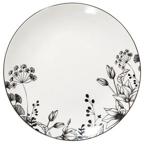 Πιάτο Φρούτου (Φ20) S-D White Floral 154846