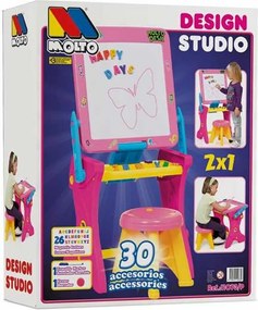 Γραφείο Moltó Μαγνητική Ροζ