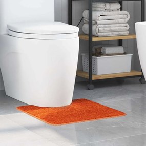 vidaXL Πατάκι μπάνιου U-σχήματος Σκούρο Γκρι 50x50 εκ Πολυπροπυλένιο Αντιολισθητικό