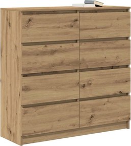 vidaXL Ντουλάπι Δρυς τεχνίτης 100x35x99 εκ. από Επεξεργασμένο Ξύλο