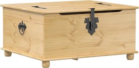vidaXL Storage Box CORONA Honey Large