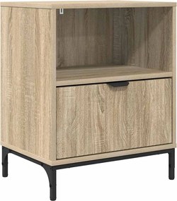vidaXL Κομοδίνο Sonoma Δρυς 49 x 36 x 61 εκ Επεξεργασμένο ξύλο