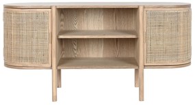 Τηλεόραση Home ESPRIT Φυσικό ξύλο καουτσούκ 120 x 43,5 x 60 cm