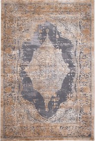 Χαλί VELVET 5420/Grey Beige &#8211; 160×160 cm 160εκ - Στρόγγυλο