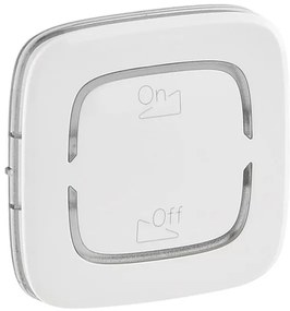 Πλακίδιο Ρυθμιστή Φωτισμού Dimmer 2 Στοιχείων SCS Λευκό Valena Allure 755423 Legrand-755423-Λευκό 755423