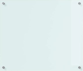 vidaXL Πλάτη κουζίνας Γάλα 70 x 60 cm σκληρυμένο γυαλί