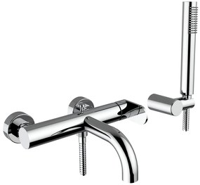 Μπαταρία λουτρού Vicario Slim-Xrwmio