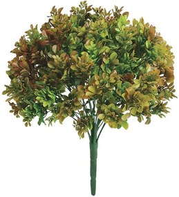 Τεχνητό Μπουκέτο Παχύφυτο 00-16226-2 Φ35x46cm Green-Brown Marhome Πλαστικό
