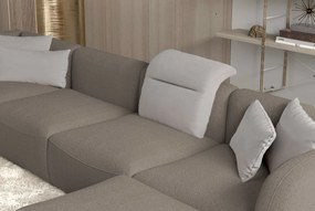 Γωνιακός καναπές Canada XL-Kafe Anoixto-Δεξιά