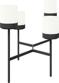 vidaXL Βάση Λουλουδιών Λευκό 125 x 55 x 81 εκ
