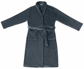vidaXL Ρόμπα χωρίς Κουκούλα Σκούρο μπλε s Φανέλα