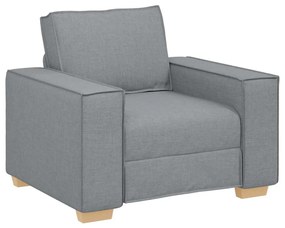 vidaXL Σετ Καναπέ με μαξιλάρι 3 pcs Γκρι 220 x 78 x 84 εκ. ύφασμα