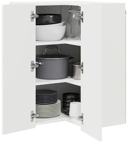 vidaXL Ντουλάπα Κουζίνας Lucca Λευκό 57 x 57 x 80 εκ.