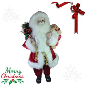Διακοσμητικός Χριστουγεννιάτικος Άγιος Βασίλης ΥΗ-10584