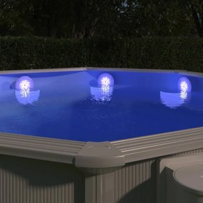 Φωτιστικό Πισίνας LED Υποβρύχιο/Πλωτό Λευκό με Τηλεχειριστήριο