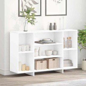 vidaXL Ντουλάπι Καπνιστή Λευκό 120x30x75 εκ. από Επεξεργασμένο Ξύλο