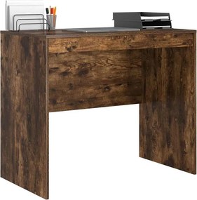 vidaXL Γραφείο Καπνιστό Δρύς 90 x 50 x 76 εκ.
