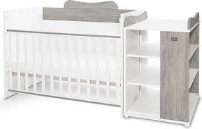 BED MULTI 190/72 COLOUR WHITE/ARTWOOD