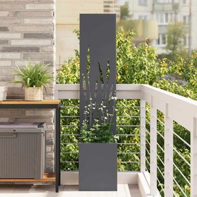 vidaXL Οθόνη Ιδιωτικότητας Κήπου Ανθρακί 32 x 32 x 150 εκ