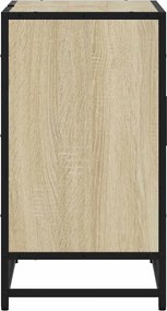vidaXL Ντουλάπι Νιπτήρα Μπάνιου Sonoma Δρυς 65x33x60 εκ. Επεξ. Ξύλο