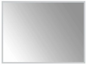 vidaXL Καθρέφτης Μπάνιου με LED 80x60 εκ.