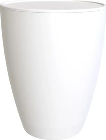 Stewehome Σετ μπάνιου 5 τεμαχίων από πλαστικό Λευκό 8x20 cm