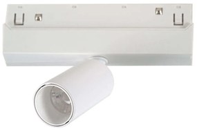 Σποτ Μαγνητικής Ράγας Μini HUBEM630W Φ3x6cm Led 600lm 6W 3000K White Aca