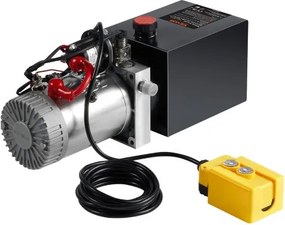 VEVOR Hydraulic Pump 4 Quart/3,8 L Single Acting Dump Trailer Pump Μονάδα ισχύος DC 12V