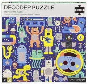 ΠΑΖΛ PETIT COLLAGE ΜΥΣΤΙΚΟ ΜΗΝΥΜΑ ΤΕΡΑΤΑ