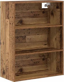 vidaXL Highboard 2 pcs Παλιό ξύλο Επεξεργασμένο ξύλο