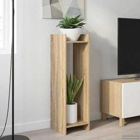vidaXL Βάση φυτών 2 τεμ. Sonoma Δρυς 30 x 30 x 100 εκ