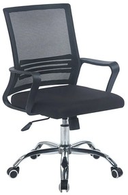 Πολυθρόνα Γραφείου BF2110-W ΕΟ256,W 59x62x90/100cm Black