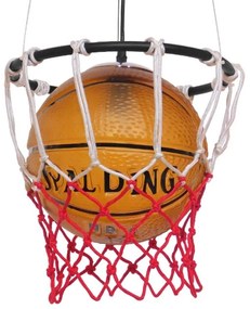 Φωτιστικό Οροφής Παιδικό NBA 01027 Orange GloboStar Metal