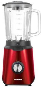 Μπλέντερ Heinner HBL-1000RED με ισχύ 1000W, χωρητικότητα 1.5L και 3 ταχύτητες