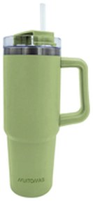 Μπουκάλι νερού Muitomas TRAVELMUG900GN Πράσινο Ανοξείδωτο ατσάλι