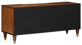 vidaXL Ντουλάπα τηλεόρασης 105x33x46 εκ. Μασίφ ξύλο μάνγκο