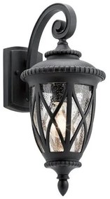 Φανάρι Απλίκα Φωτιστικό Τοίχου 1xE27 Μαύρο IP44 48cm Admirals Cove KL-ADMIRALS-COVE-M Elstead Lighting KL-ADMIRALS-COVE-M Μαύρο