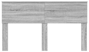 vidaXL Κεφαλάρι Γκρίζο Σονομα 150 cm Επεξεργασμένο ξύλο