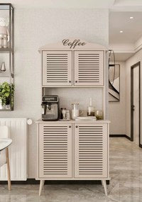 Έπιπλο Μπαρ Καφέ Ψαμμίτης BRADO 90x40x20